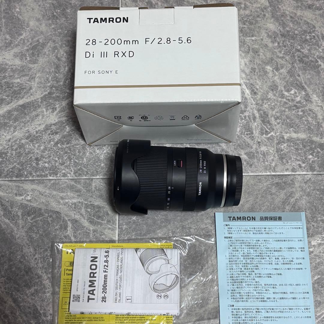 『Xmas限定値下げ』TAMRON 28-200mm2.8-5.6 Di III