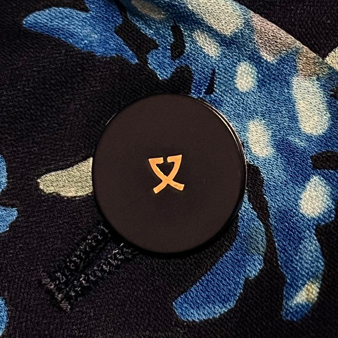 【最高級✨】【L】LEONARD 花柄 ジャケット トリアセテート65%