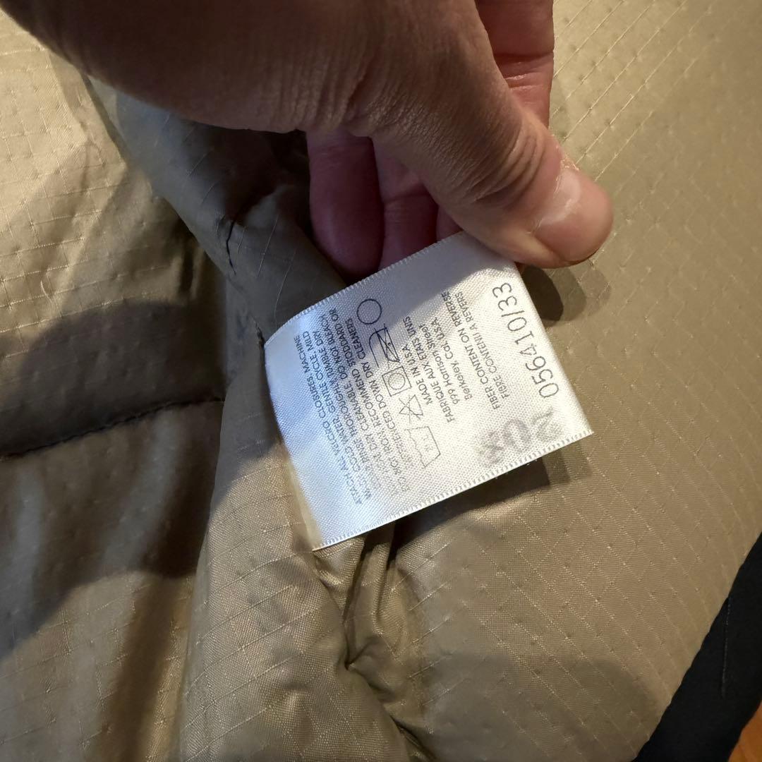 ブラック ◎ THE NORTH FACE ノースフェイス 茶タグ ダウンベスト