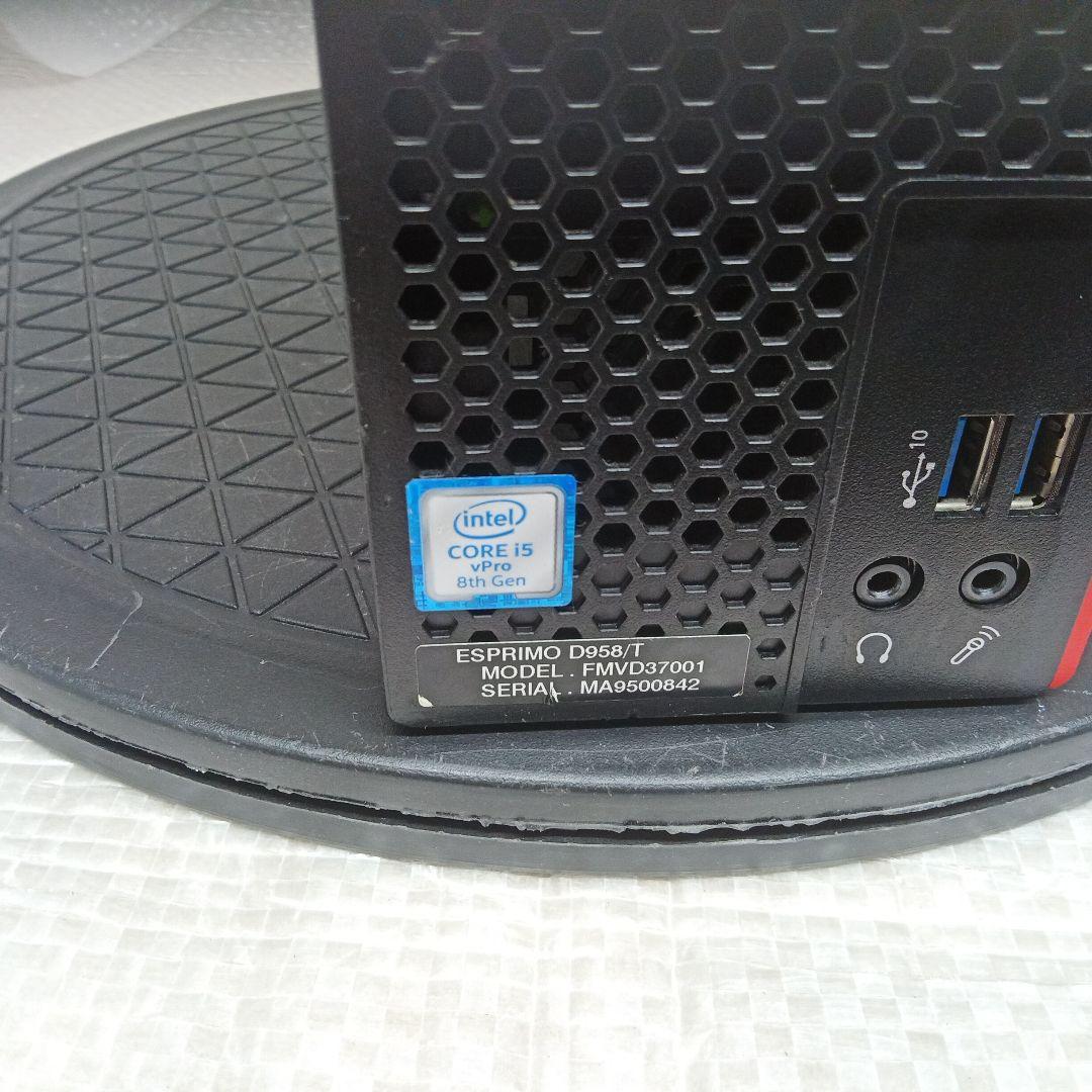 富士通　ESPRIMO　D958/T　Core　i5-8500　Win11