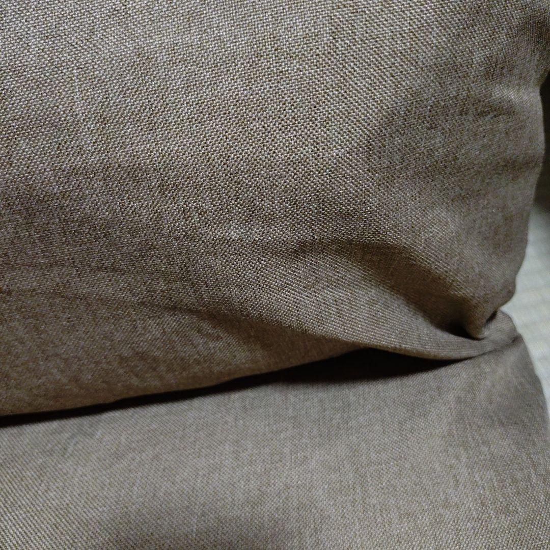 【美品】座椅子 リクライニング ニトリ ベージュ 2個セット