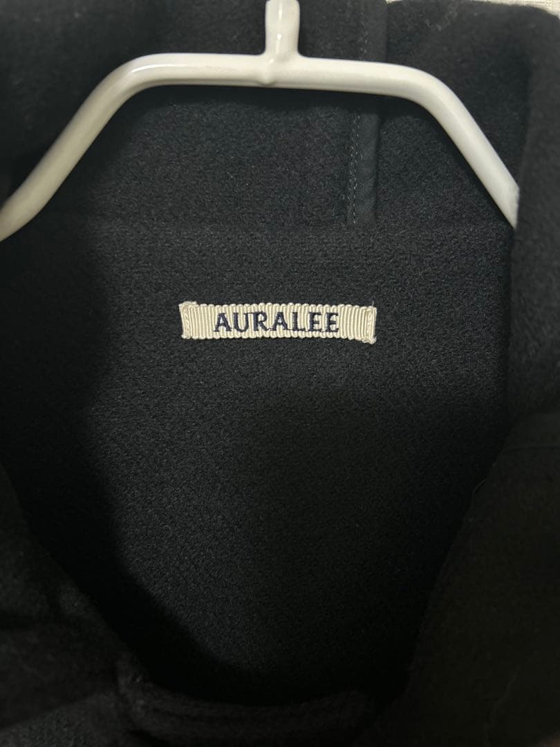オーラリー HEAVY MELTON DUFFLE ダッフルコート　サイズ3
