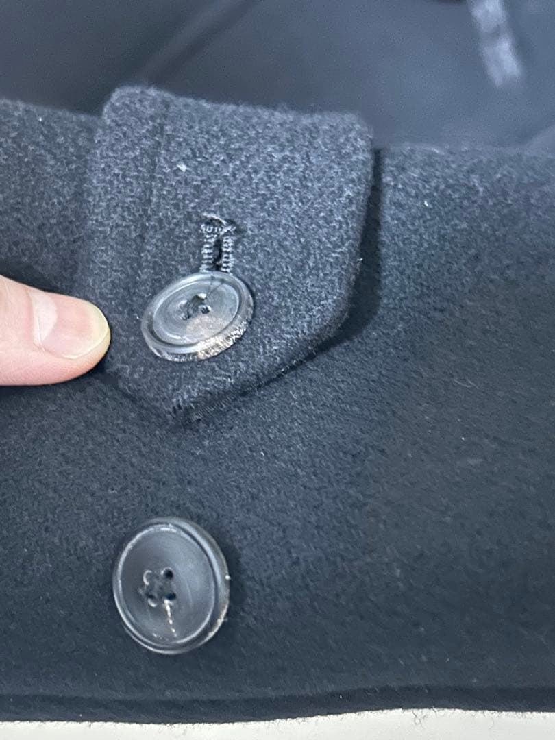 オーラリー HEAVY MELTON DUFFLE ダッフルコート　サイズ3