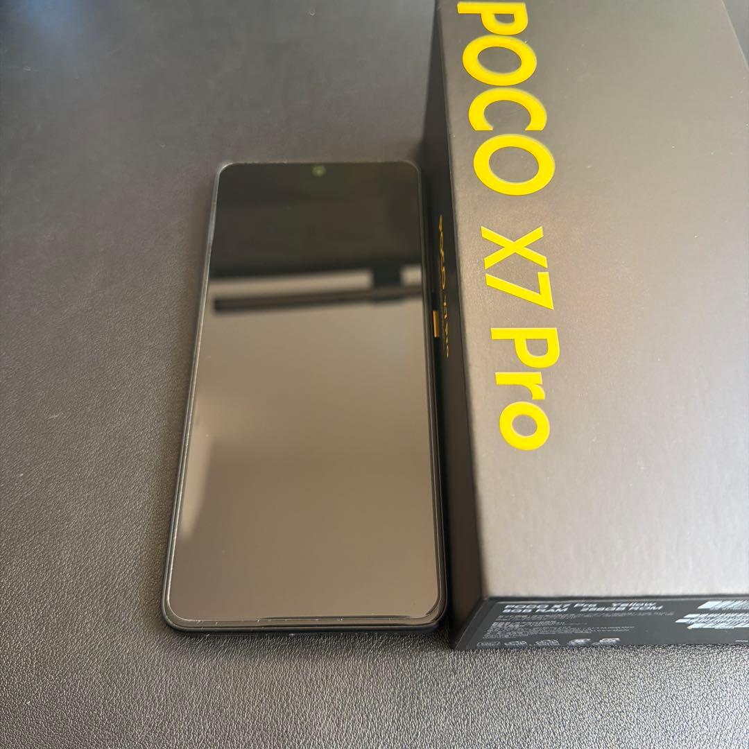 POCO X7 Pro 8GB 256GB イエロー 日本語版SIMフリー