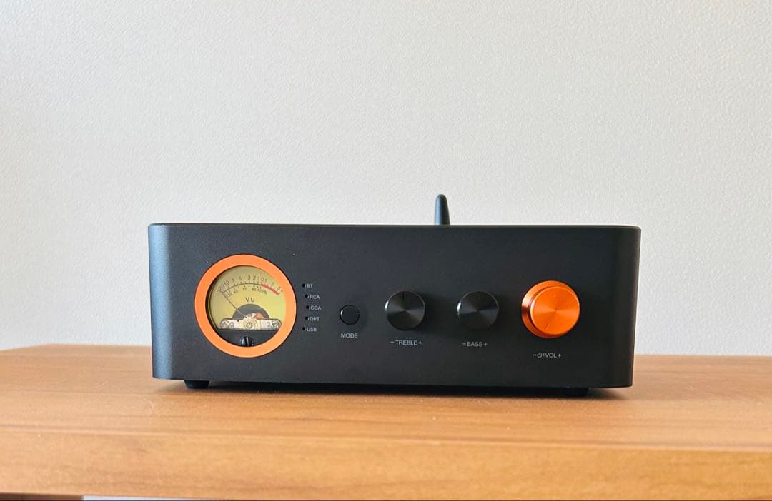 Fosi Audio ［MC351 ］VUメーター2.1CHパワーアンプ