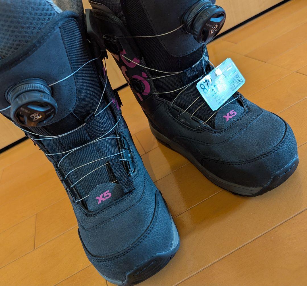 【未使用】X5 CrossFive クロスファイブ BOAブーツ　スノーボード
