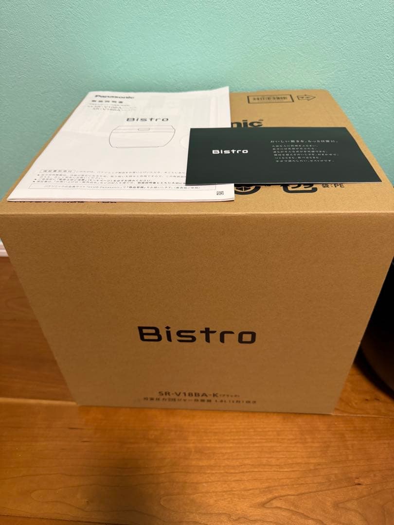 炊飯器・餅つき機 Panasonic Bistro SR-V18BA