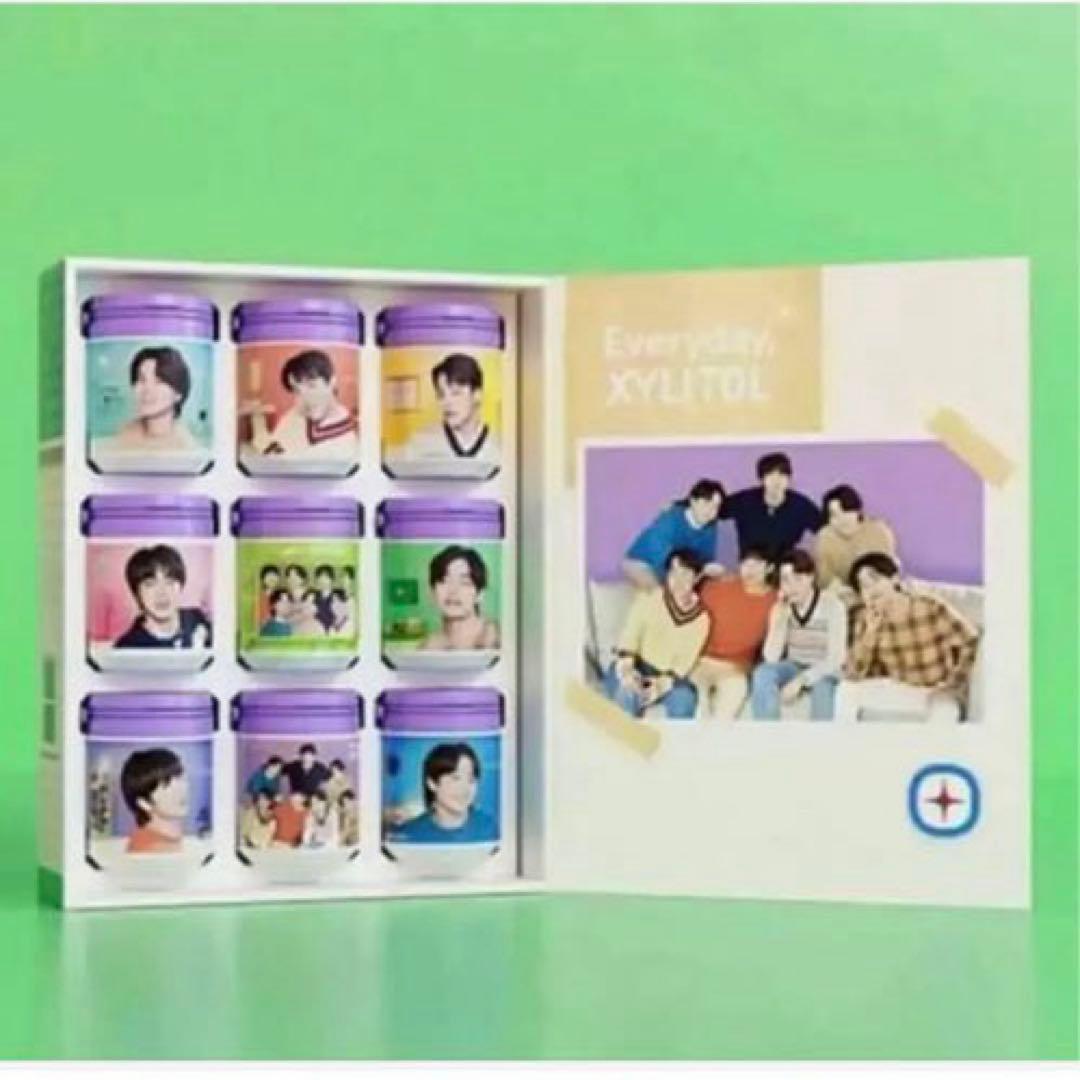 【ロッテ】キシリトール×BTS/ 未開封　ボトルガムセット　計18個(BOX込)