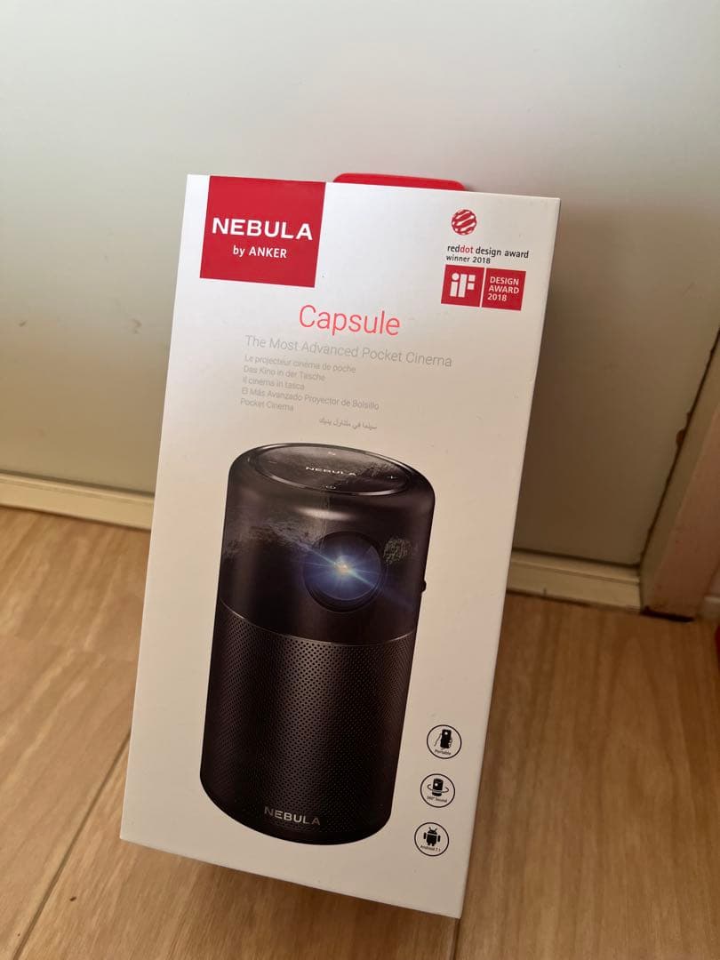 （美品）NEBULA Capsule ポータブルプロジェクター