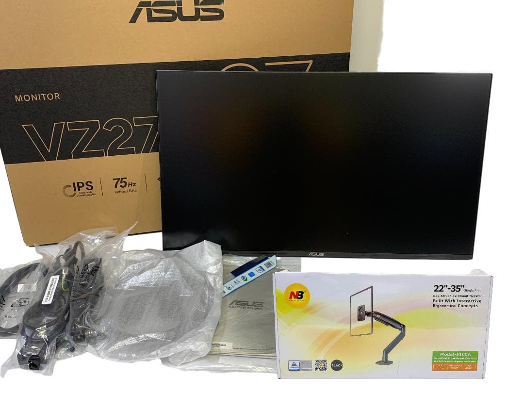 ASUS VZ27E 27インチ IPSモニター スタンド付