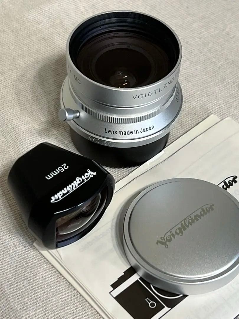 Voigtlander Snapshot-Skopar 25mm F4 美品