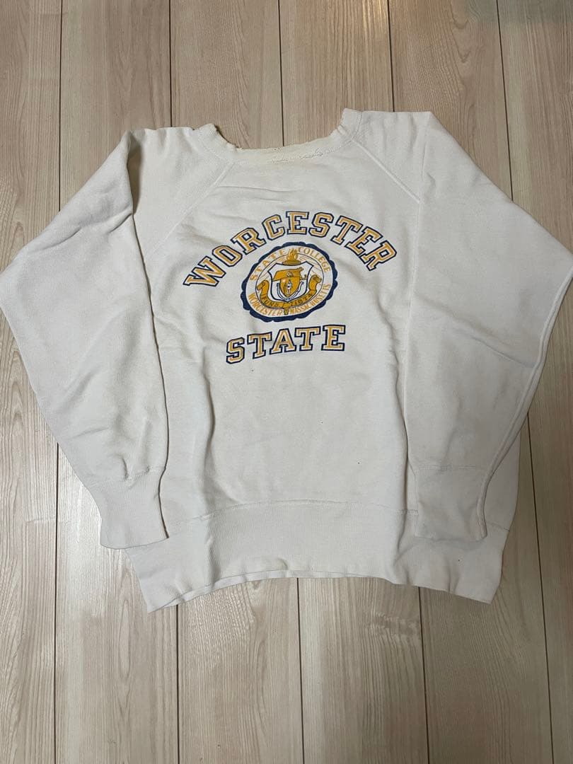 60s champion ランタグ スウェット 染み込み 3段 【46-48】