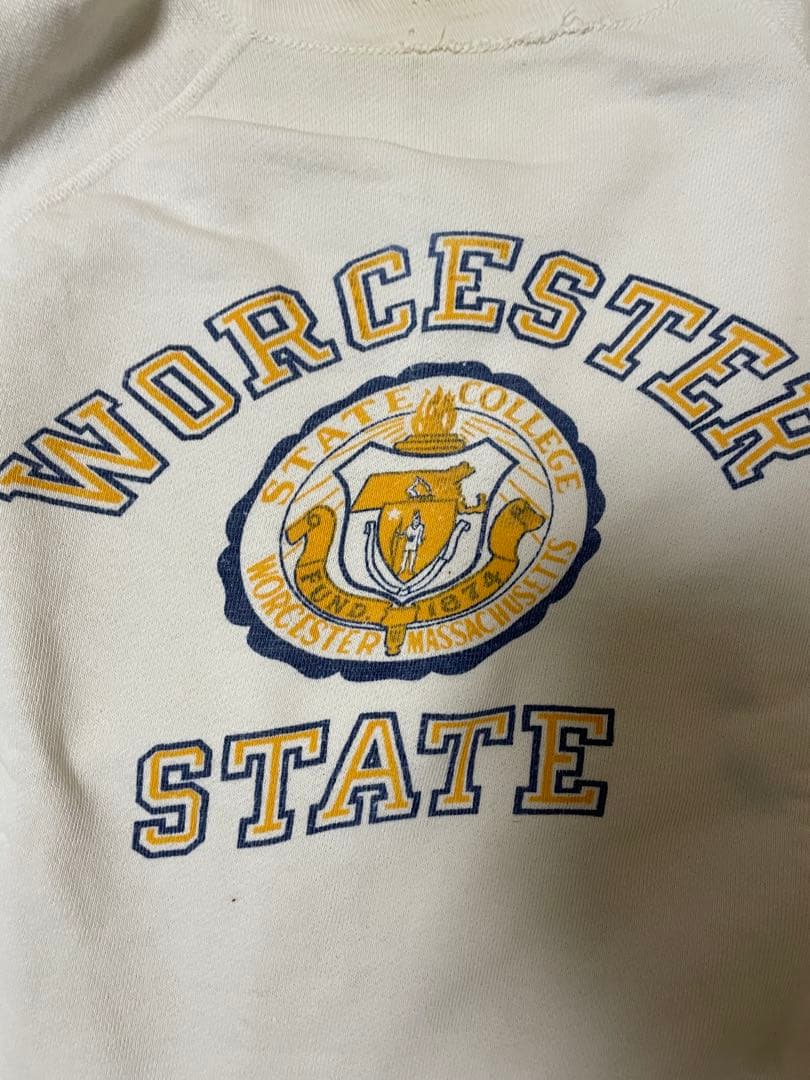 60s champion ランタグ スウェット 染み込み 3段 【46-48】