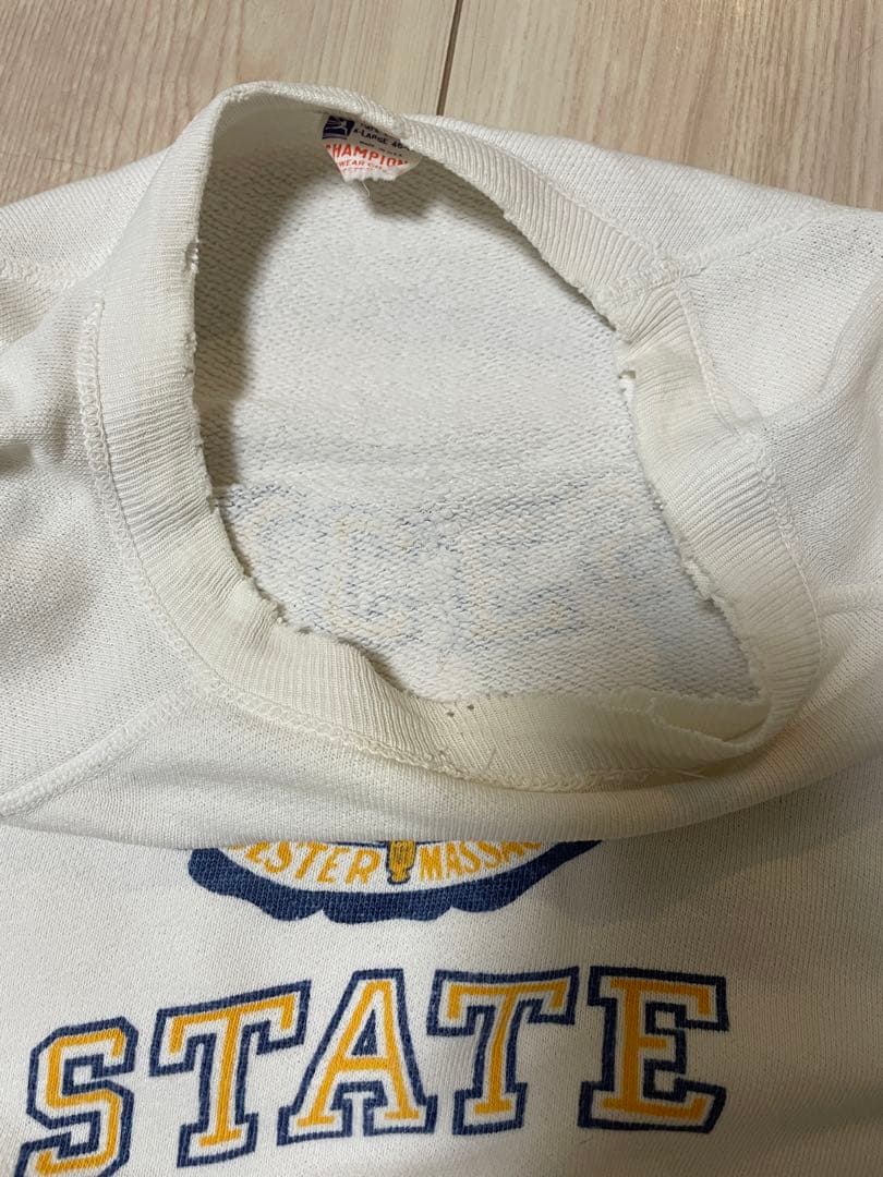 60s champion ランタグ スウェット 染み込み 3段 【46-48】