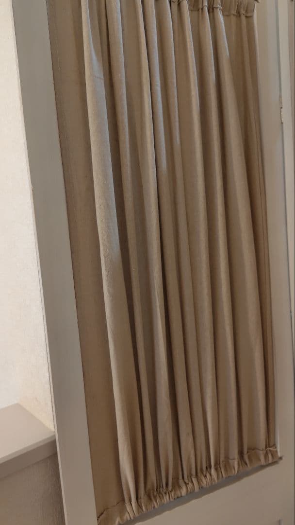 木製カーテン付きパーテーション【最終値下げです】