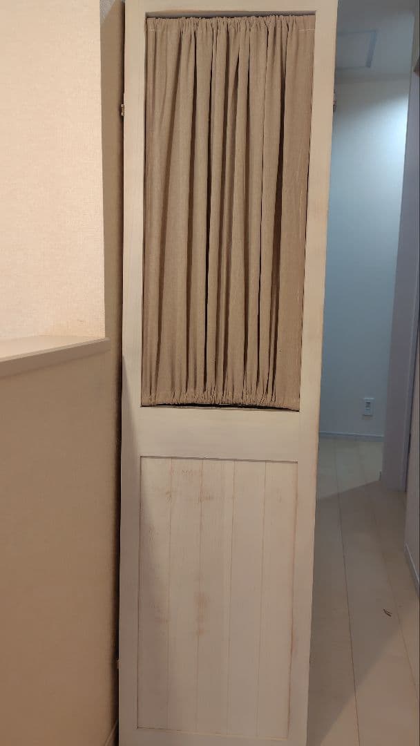 木製カーテン付きパーテーション【最終値下げです】