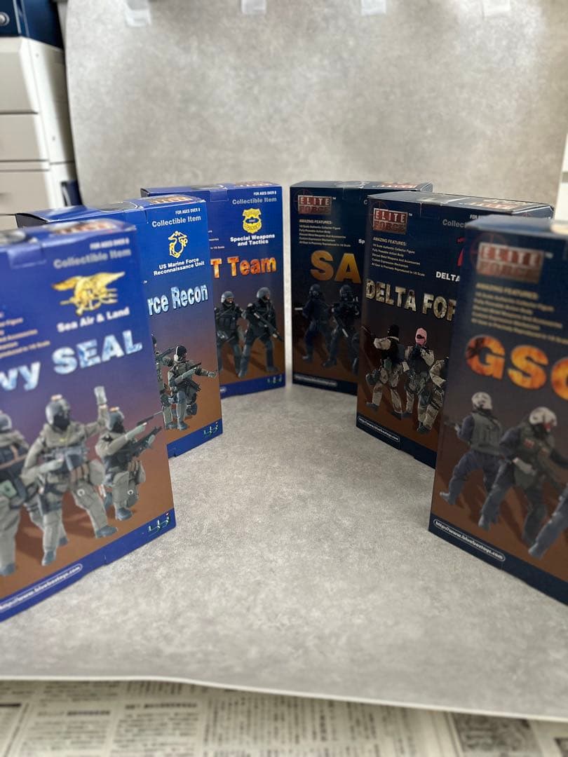 ELITE FORCE エリートフォース 6体セット オマケ付き