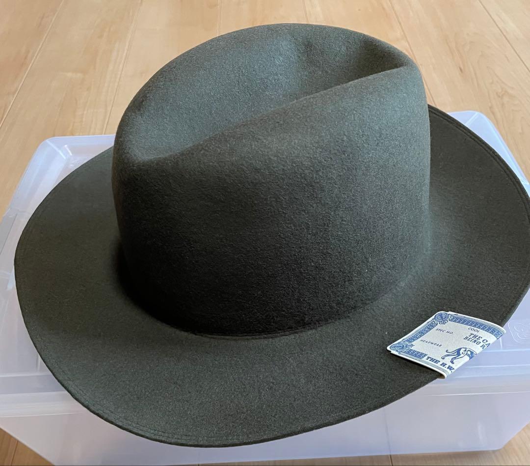美品The H.W DOG CO. トラベラーズハット オリーブ