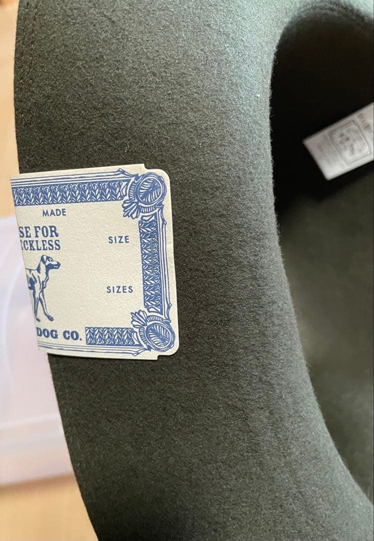 美品The H.W DOG CO. トラベラーズハット オリーブ