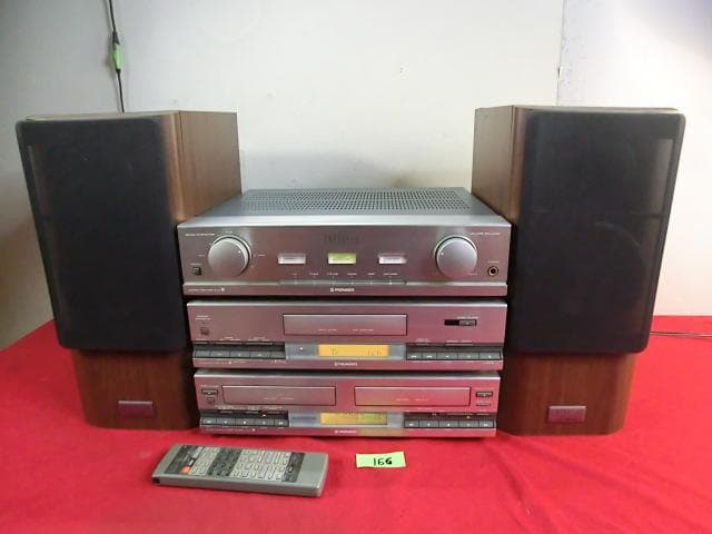 166：Pioneer A-J7　FD-J7　T-J7　ミニコンポ　ジャンク