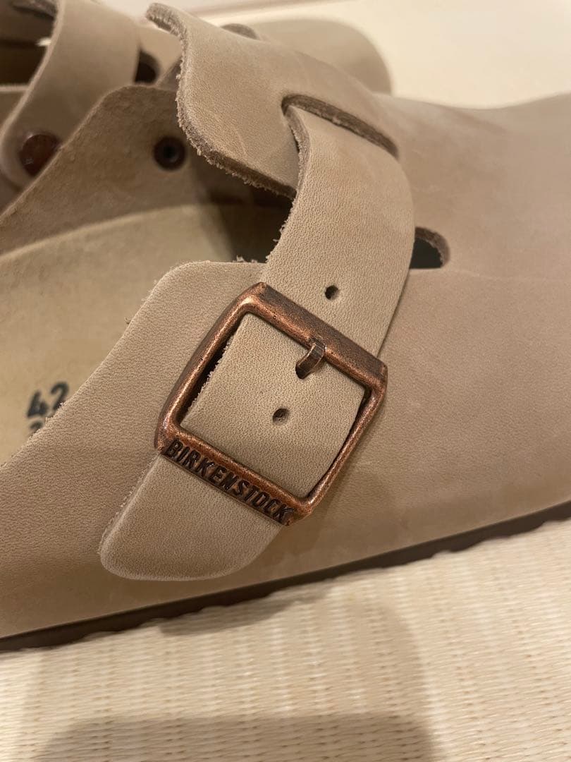 ム*ン様 BIRKENSTOCK Boston サンダル タバコブラウン 42
