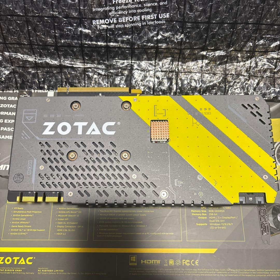 動作確認品　ＧＴＸ１０８０　８Ｇ　４ＫTV６０Hz出力ＯＫ