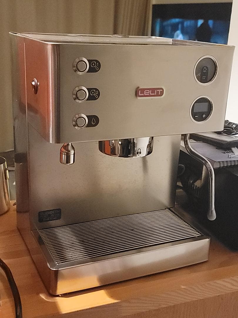 LELIT ELIZABETH エスプレッソマシン ステンレス
