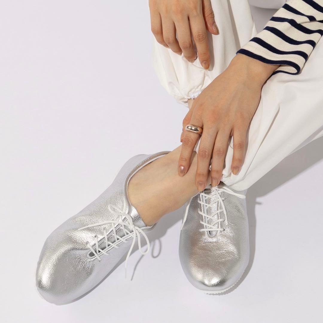 9【未使用】CROWN DANCE JAZZ SILVER 　23.5㎝