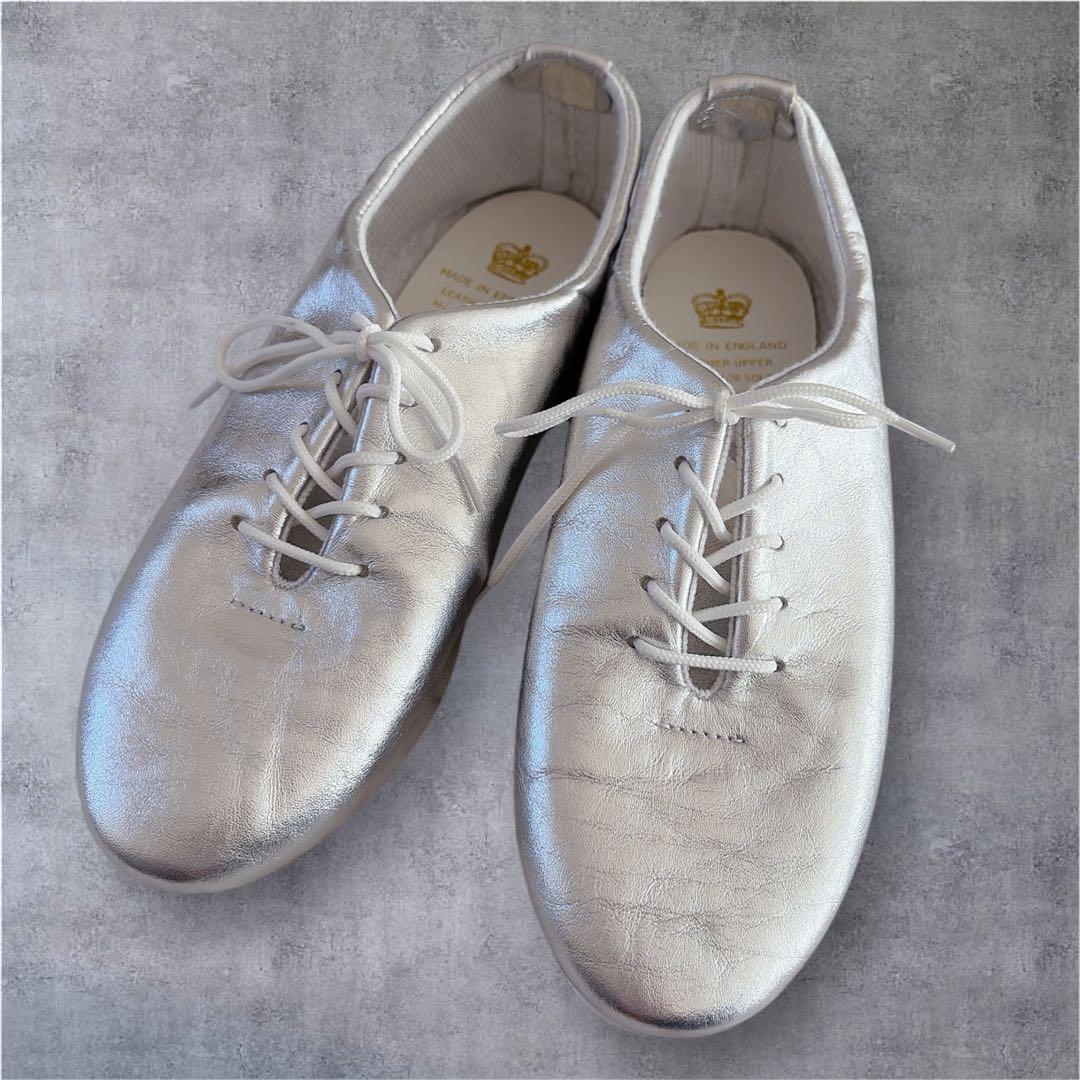 9【未使用】CROWN DANCE JAZZ SILVER 　23.5㎝