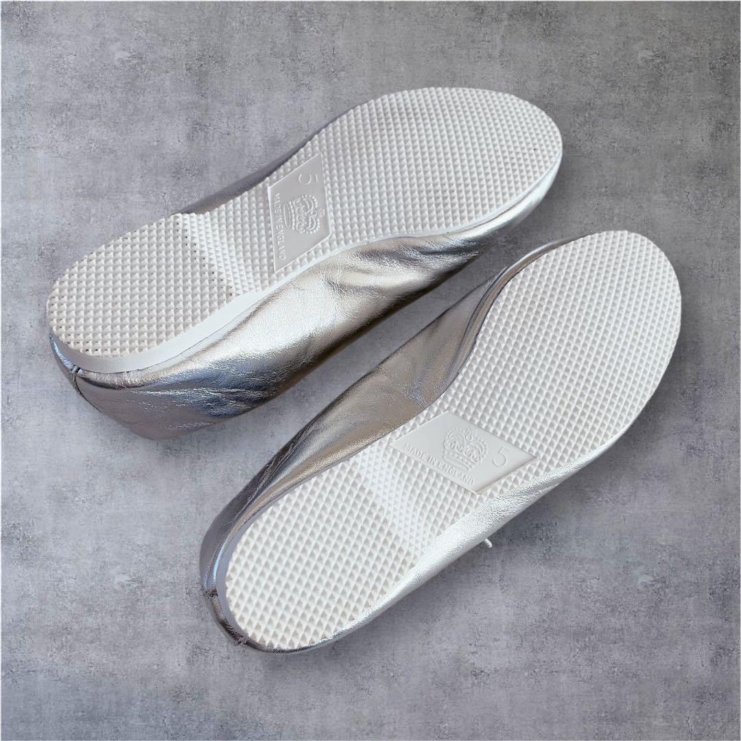 9【未使用】CROWN DANCE JAZZ SILVER 　23.5㎝