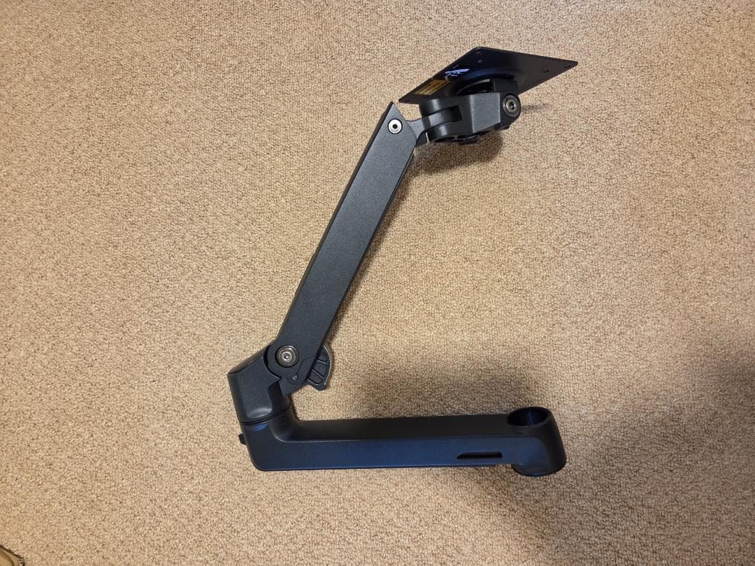 ☆美品☆エルゴトロン LX モニターアーム（ブラック）