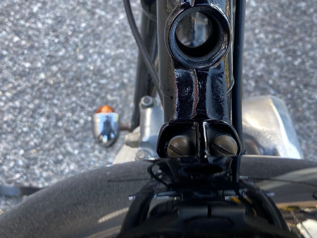 エッグタンク ショベル パン ナックル ハーレー ガソリンタンク ナロー