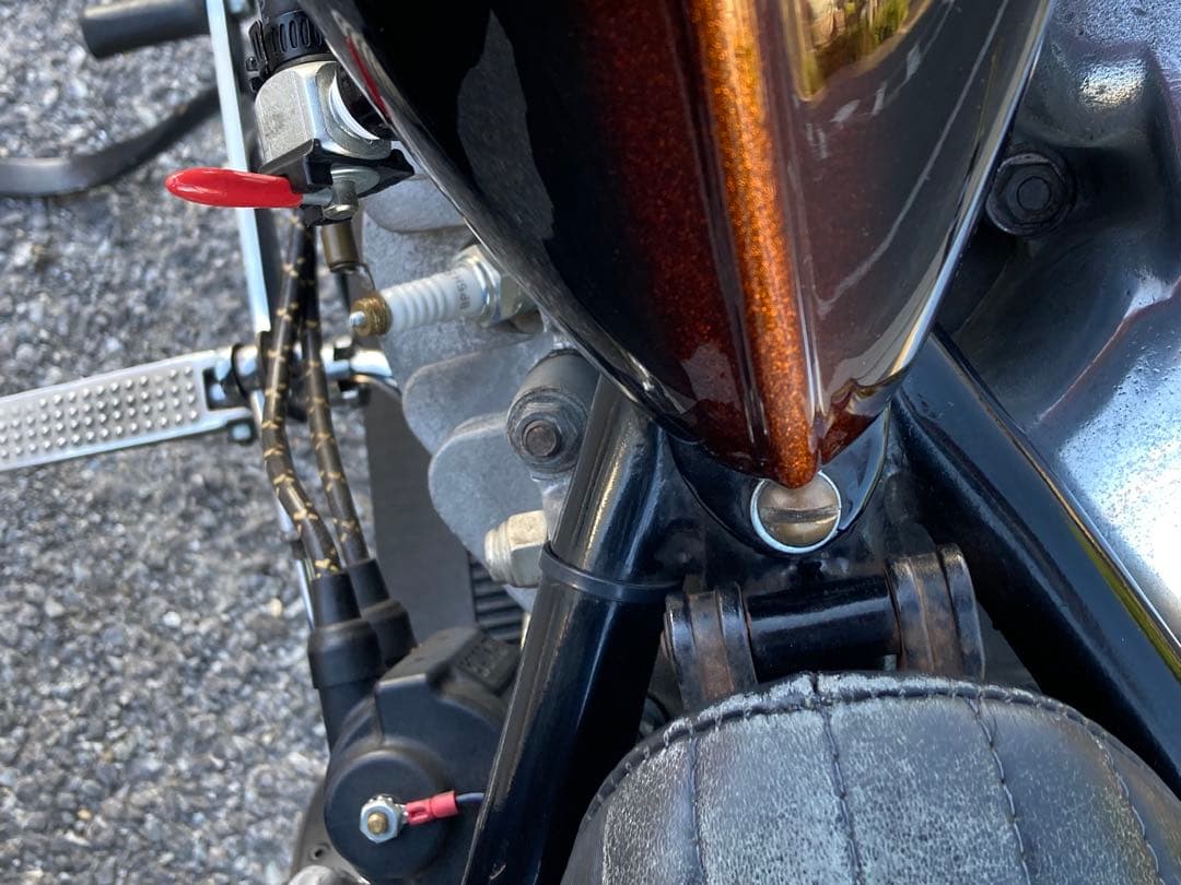 エッグタンク ショベル パン ナックル ハーレー ガソリンタンク ナロー