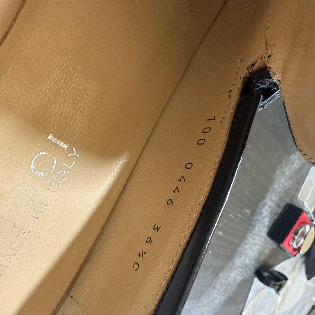 GUCCI グッチ　ホースビット　レザーローファー　36 1/2C 箱付き　美品