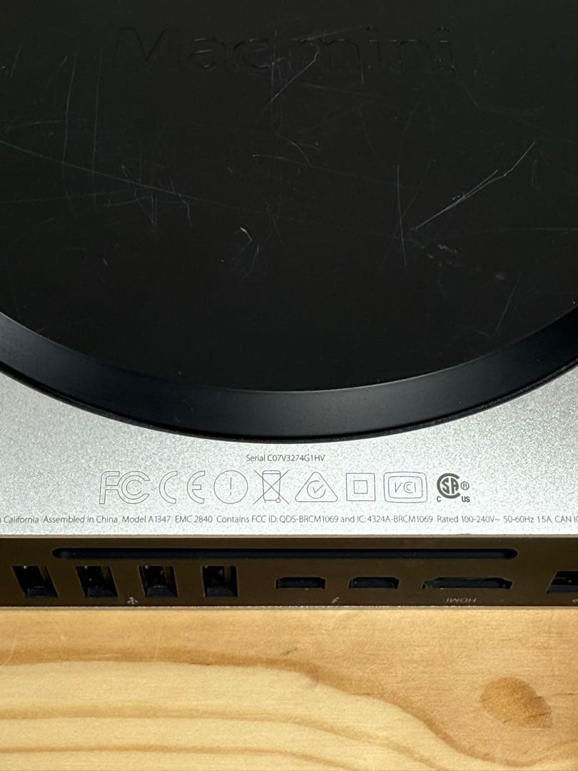 Macデスクトップ Apple Mac Mini Late 2014 i5/4Gb/500Gb