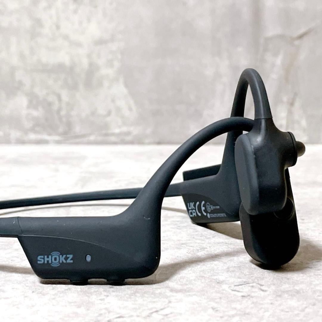 ほぼ未使用 Shokz OpenComm C102 骨伝導イヤホン 運転通話
