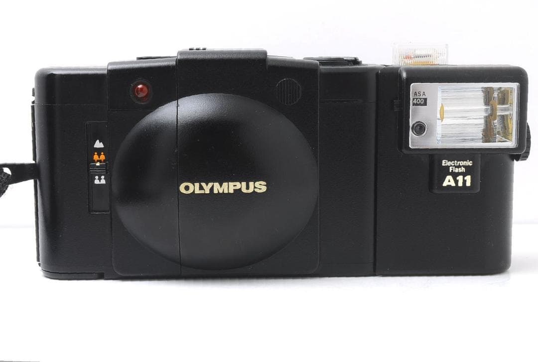 OLYMPUS XA2 カメラ A11フラッシュ ケース付 動作品 35mm