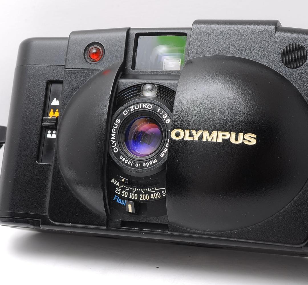 OLYMPUS XA2 カメラ A11フラッシュ ケース付 動作品 35mm