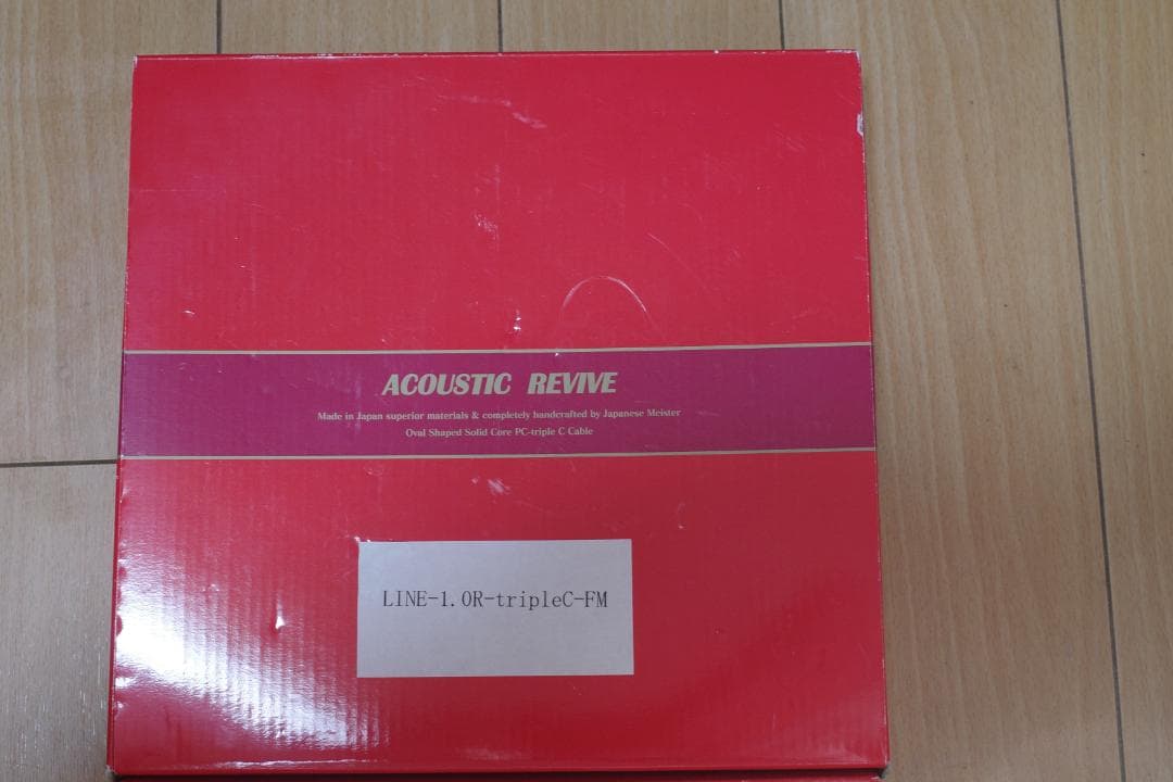 ACOUSTIC REVIVE RCAケーブル TripleC