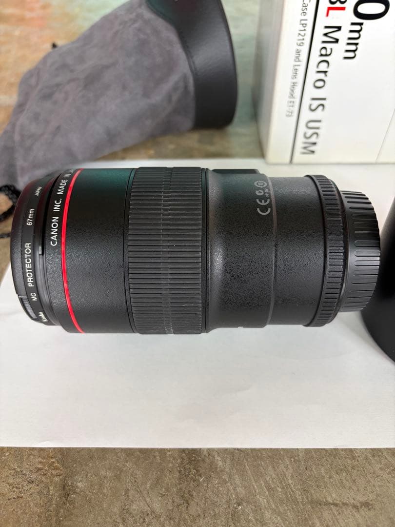 【美品】CANON/キャノン EF100mm F2.8L マクロ IS USM