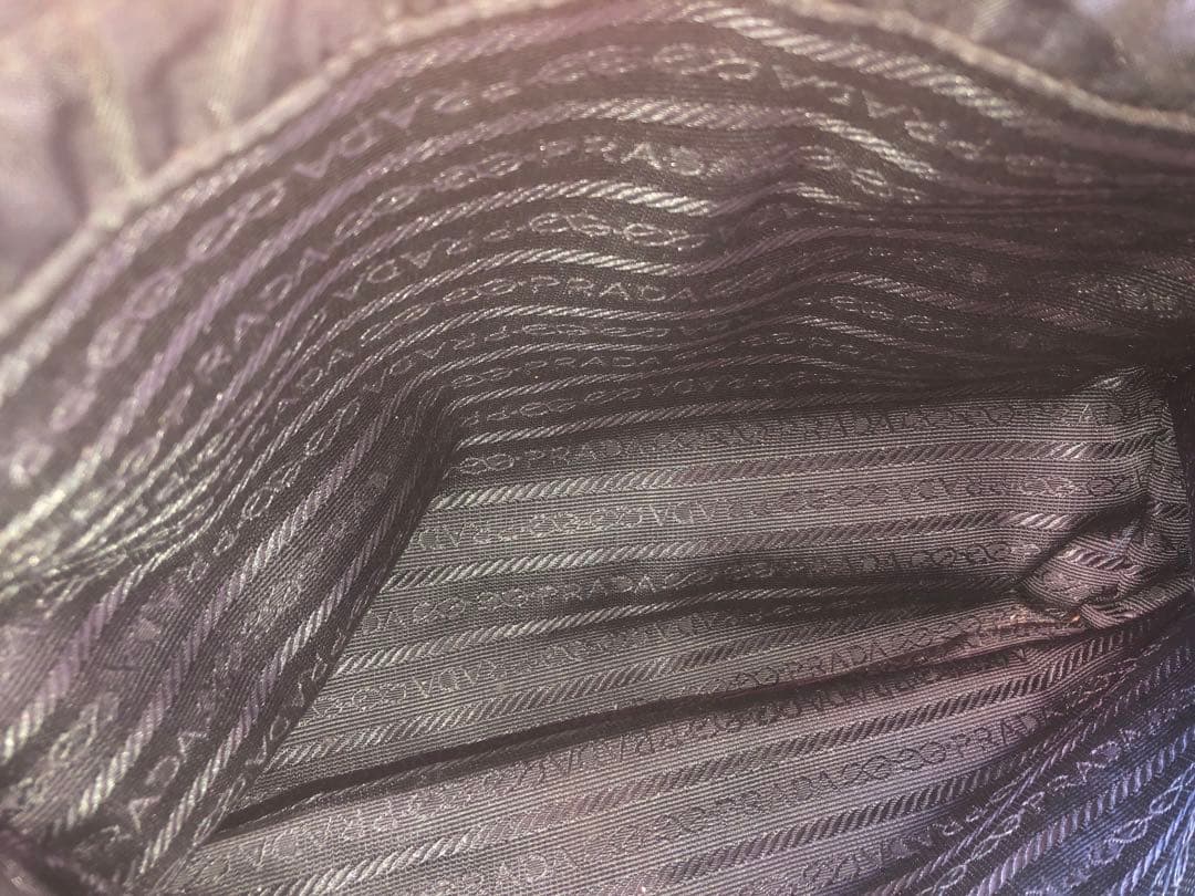 極美品PRADAプラザ トートバッグ　ハンドバッグ　肩掛け　手さげ　レディース