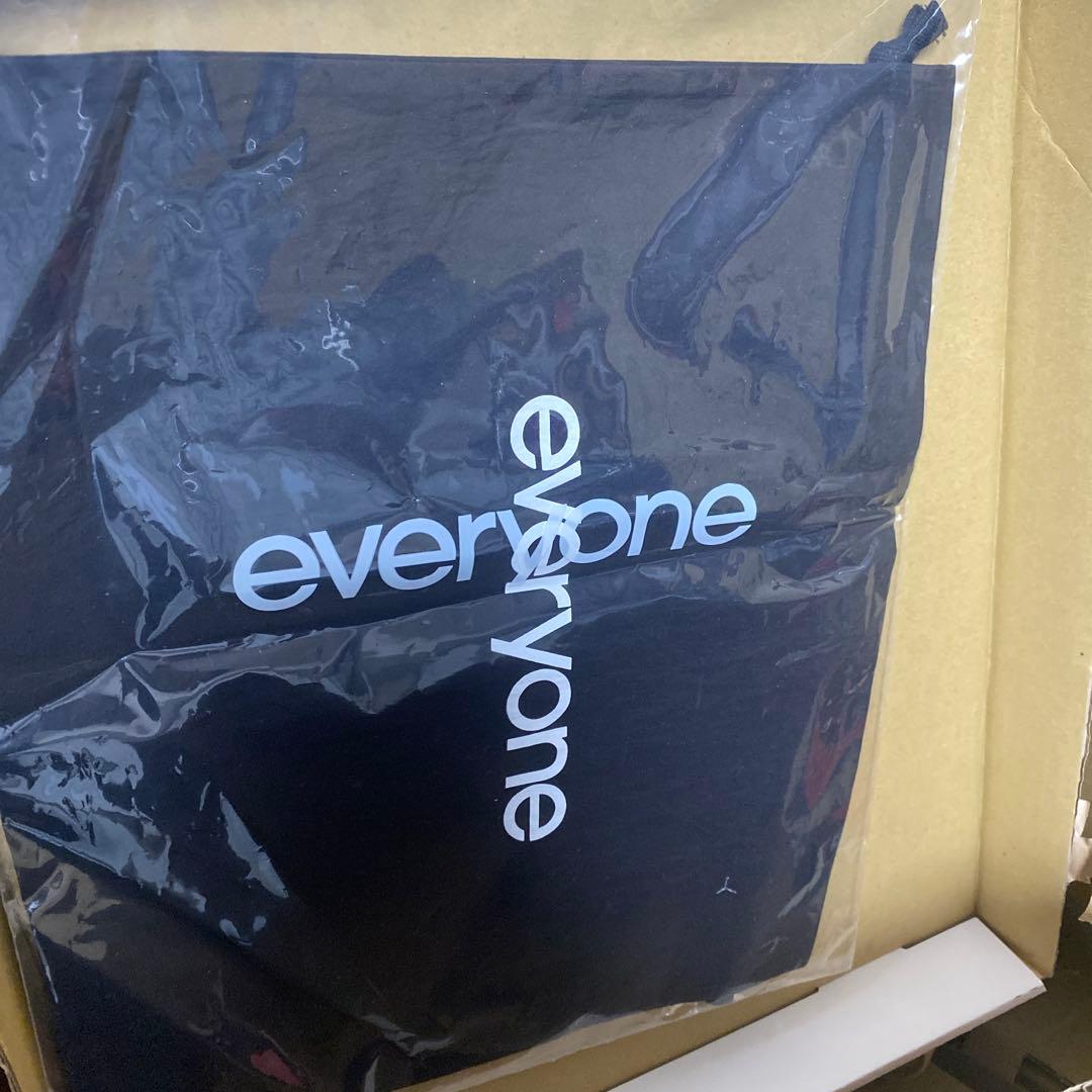 バッグ everyone nylon kinchaku pouch (BLACK)