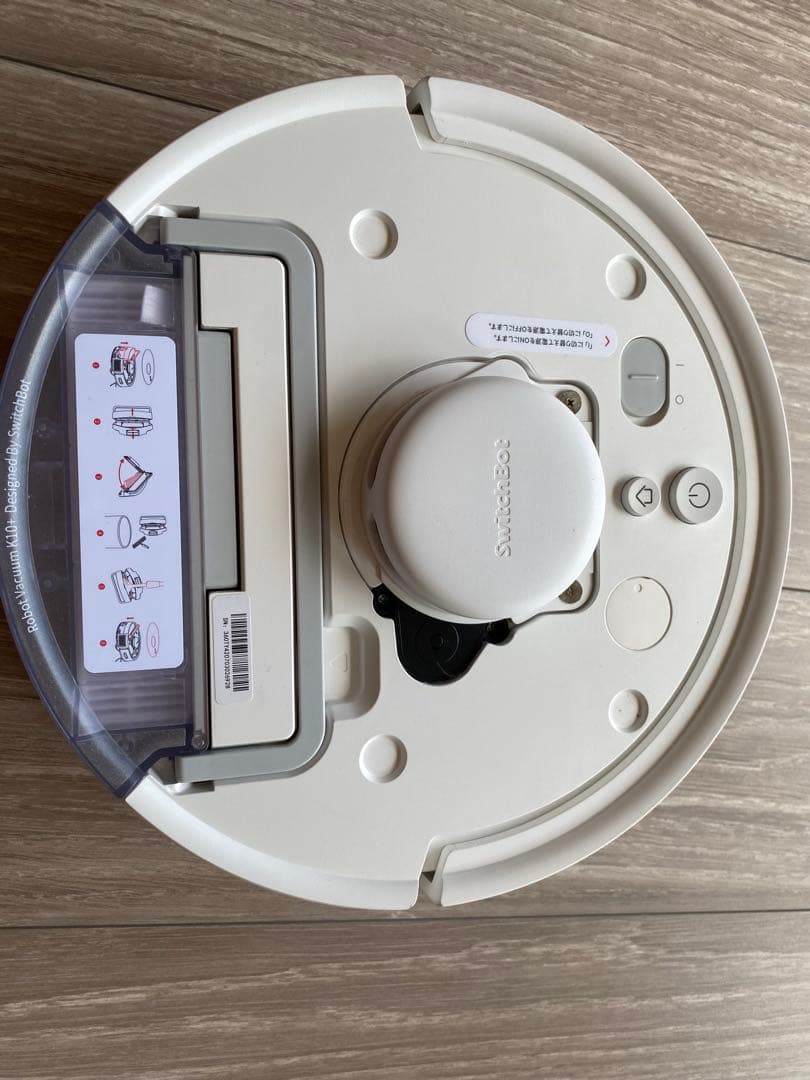 SwitchBot ロボット掃除機 K10+ 本体とアクセサリー