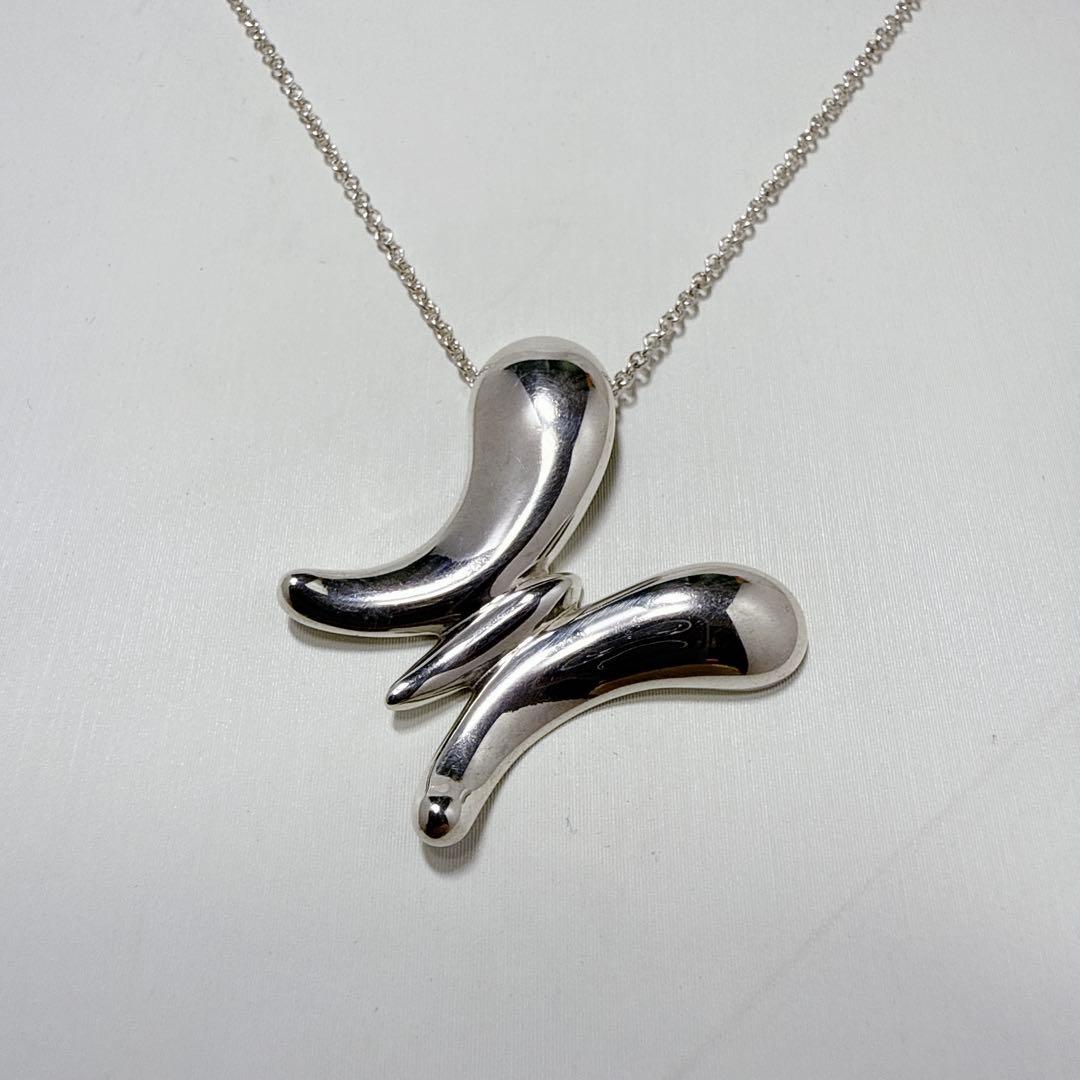 TIFFANY ティファニー シルバー 925 バタフライ 蝶々 ネックレス