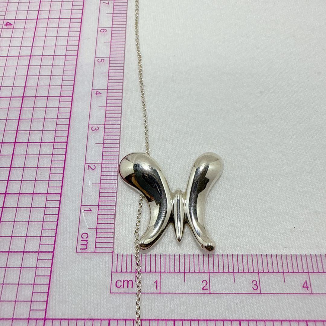TIFFANY ティファニー シルバー 925 バタフライ 蝶々 ネックレス