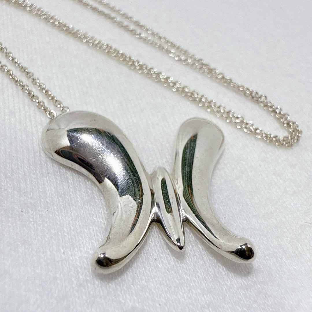 TIFFANY ティファニー シルバー 925 バタフライ 蝶々 ネックレス