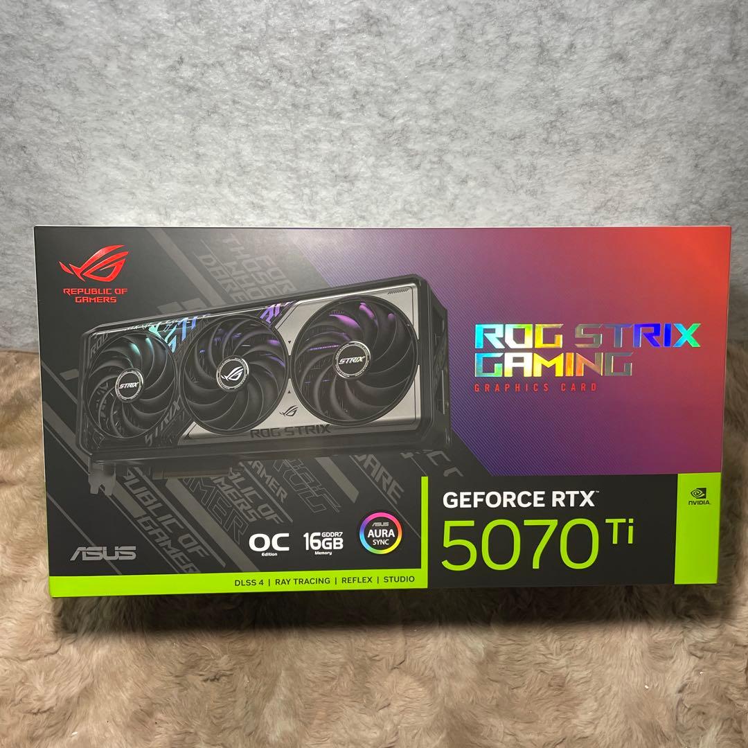 新品　ASUS ROG Strix GeForce RTX 5070 16GB