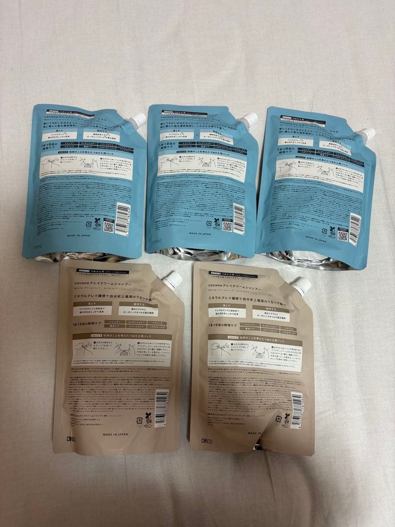 cocone ココネ クレイクリームシャンプー 詰め替え