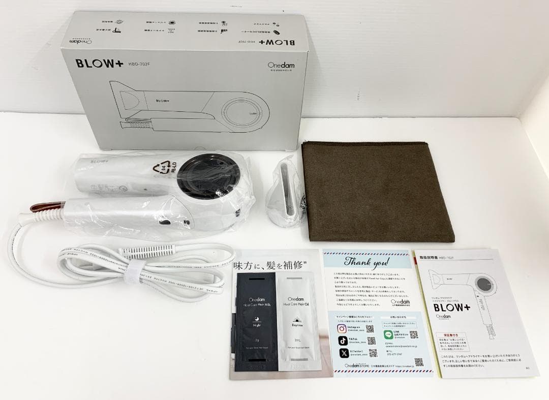 【M172】美品 Onedam BLOW+ HBD-702F ヘアドライヤー