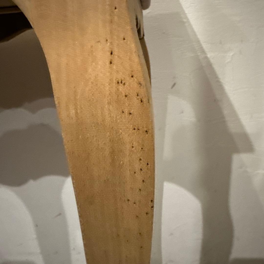 年末年始saleヴィンテージ　木製サイドテーブル　引き出し付き　剥離